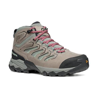 Prekės „Moteriški batai Scarpa Moraine Mid GTX - Smėlio, 38.5“ paveikslėlis