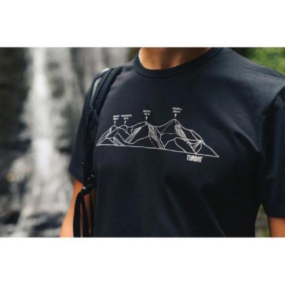 Prekės „Vyriški marškinėliai Turbat Panorama Men's T-shirt - Juoda, L“ paveikslėlis