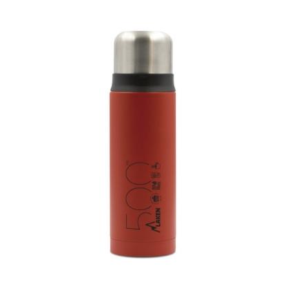 Prekės „Termosas Laken St. Steel Thermo Bottle - Raudona, 0,5l“ paveikslėlis
