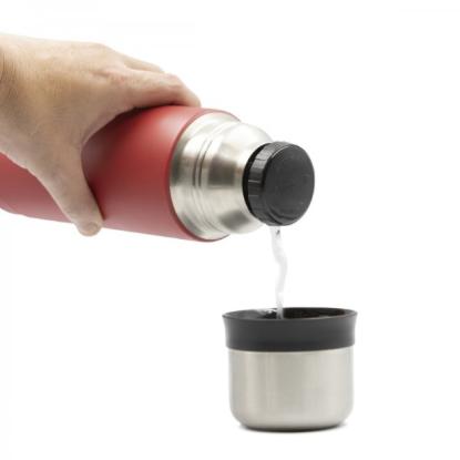 Prekės „Termosas Laken St. Steel Thermo Bottle - Raudona, 1l“ paveikslėlis