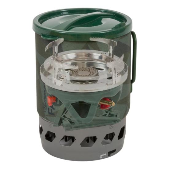 Prekės „Turistinės viryklės sistema Highlander Fastboil 1.1L Stove - Olive“ paveikslėlis