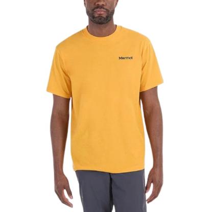 Prekės „Vyriški marškinėliai Marmot Crayon M Dot Tee - Geltona, XL“ paveikslėlis