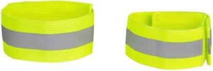 Prekės „Šviesą atspindinti apyrankė Nordic Grip Reflective Arm/Leg Band - Geltona“ paveikslėlis