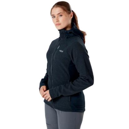 Prekės „Moteriškas džemperis Rab Capacitor Hoody Wmns - Juoda, L“ paveikslėlis
