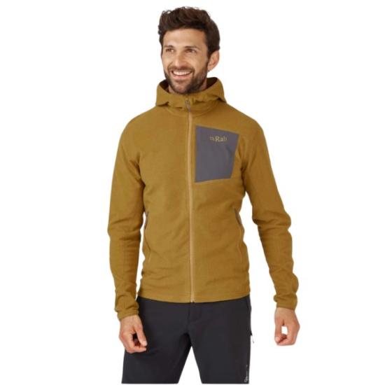 Prekės „Vyriškas džemperis Rab Tecton Hoody - Tamsiai pilka, XL“ paveikslėlis