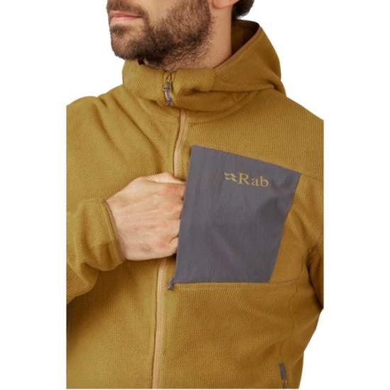 Prekės „Vyriškas džemperis Rab Tecton Hoody - Tamsiai pilka, XL“ paveikslėlis