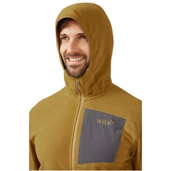 Prekės „Vyriškas džemperis Rab Tecton Hoody - Tamsiai pilka, XL“ paveikslėlis