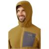Prekės „Vyriškas džemperis Rab Tecton Hoody - Rusva (dark butternut), XXL“ paveikslėlis