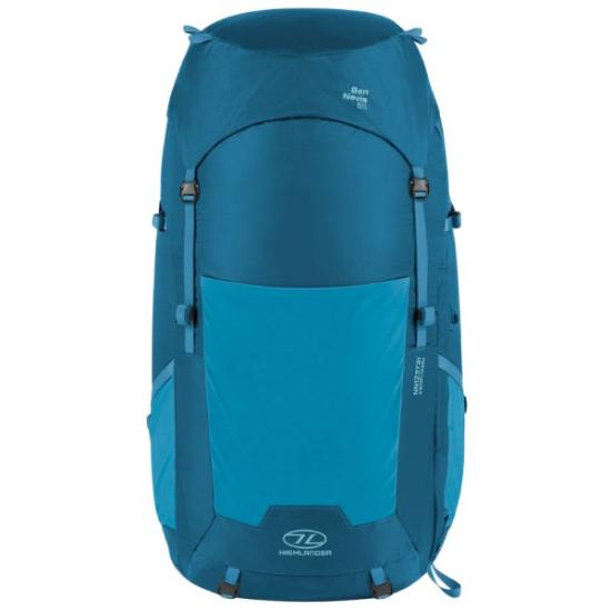 Prekės „Turistinė kuprinė Highlander Ben Nevis Men 65L - Mėlyna (atlantis)“ paveikslėlis