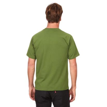 Prekės „Vyriški marškinėliai Marmot Bivouac Tee SS - Žalia, M“ paveikslėlis