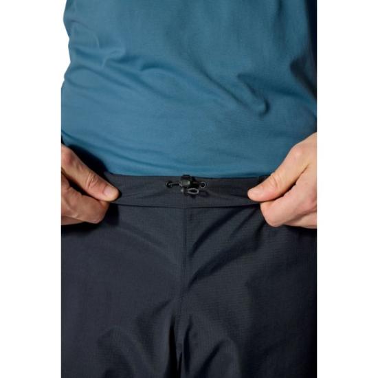 Prekės „Vyriškos kelnės nuo lietaus Rab Firewall Mountain Pants Regular Leg - Juoda, L“ paveikslėlis