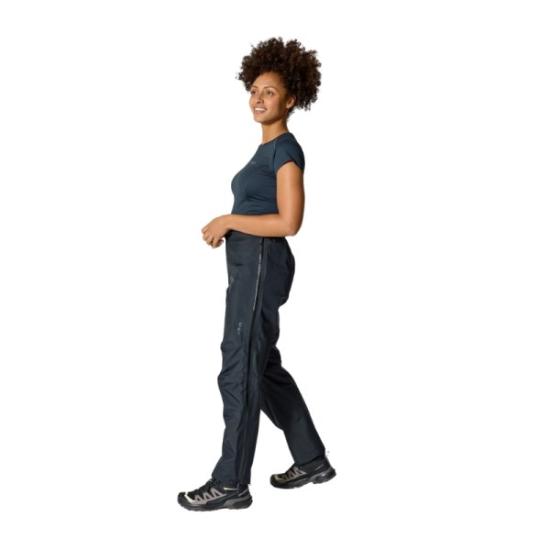 Prekės „Moteriškos kelnės nuo lietaus Rab Firewall Mountain Pants Wmns Regular Leg - Juoda, S“ paveikslėlis