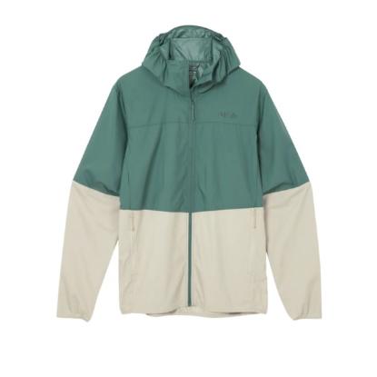 Prekės „Vyriška striukė nuo vėjo Rab Windgather Hoody - pine- pepper, M“ paveikslėlis