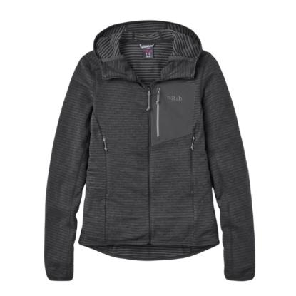 Prekės „Moteriškas džemperis Rab Ascendor Light Hoody Wmns - Juoda, M“ paveikslėlis