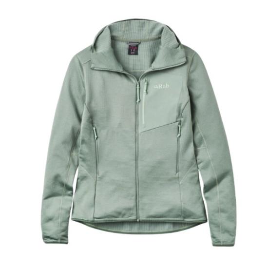 Prekės „Moteriškas džemperis Rab Ascendor Light Hoody Wmns - Clover, L“ paveikslėlis