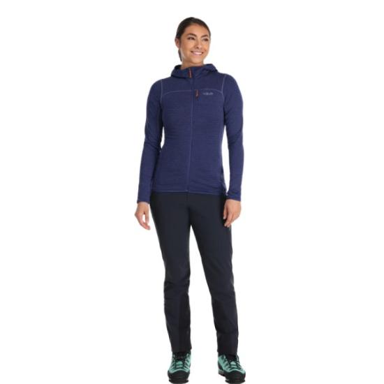 Prekės „Moteriškas džemperis Rab Ascendor Light Hoody Wmns - Tamsiai mėlyna, S“ paveikslėlis