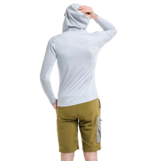 Prekės „Vyriški marškinėliai Turbat Maya Hood Trek Mns - Žalia, XXXL“ paveikslėlis