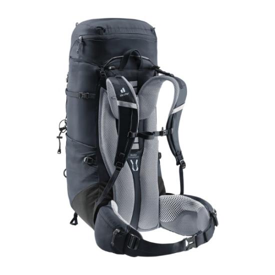 Prekės „Kuprinė Deuter Aircontact Lite 50 + 10 - Juoda/grafito (black/graphene),“ paveikslėlis