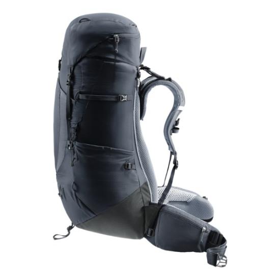 Prekės „Kuprinė Deuter Aircontact Lite 50 + 10 - Juoda/grafito (black/graphene),“ paveikslėlis