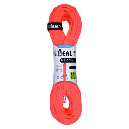 Prekės „Virvė Beal Gully 7.3mm 60m - Oranžinė  (firefly orange)“ paveikslėlis
