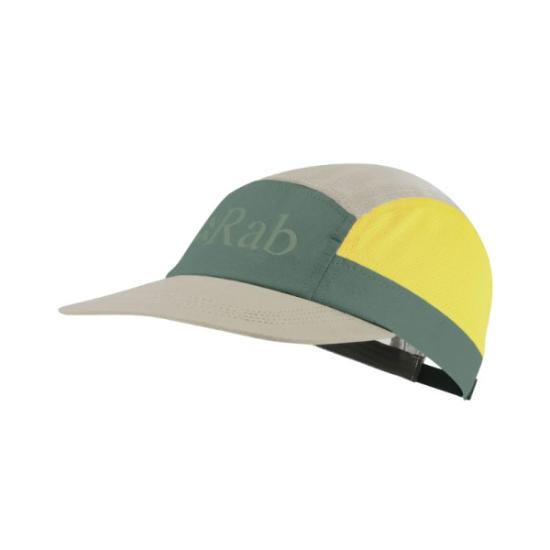 Prekės „Vasarinė kepurė Rab Momentum 5 Panel Cap - Elektrinė/geltona“ paveikslėlis