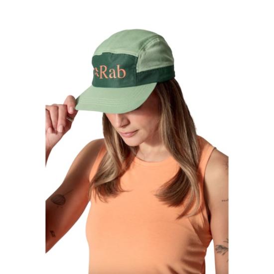 Prekės „Vasarinė kepurė Rab Momentum 5 Panel Cap - Elektrinė/geltona“ paveikslėlis