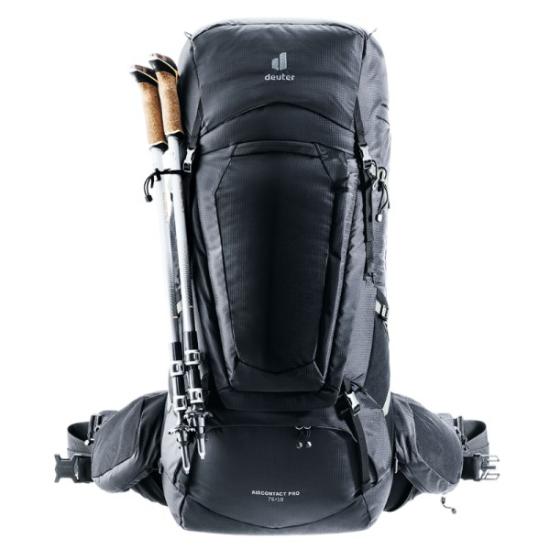 Prekės „Turistinė kuprinė Deuter Aircontact Pro 75+10 - Juoda“ paveikslėlis