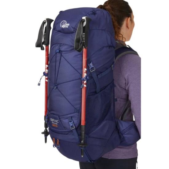 Prekės „Moteriška turistinė kuprinė Lowe Alpine Sirac Plus ND40 - Pilka, S/M“ paveikslėlis