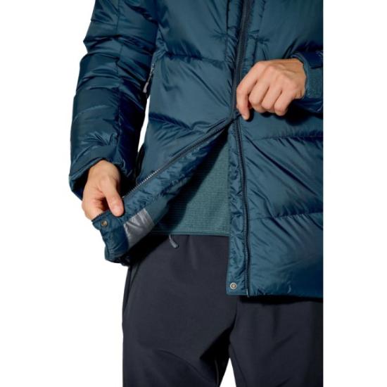 Prekės „Vyriška pūkinė striukė Rab Positron Pro Hoody - Tamsiai mėlyna, L“ paveikslėlis