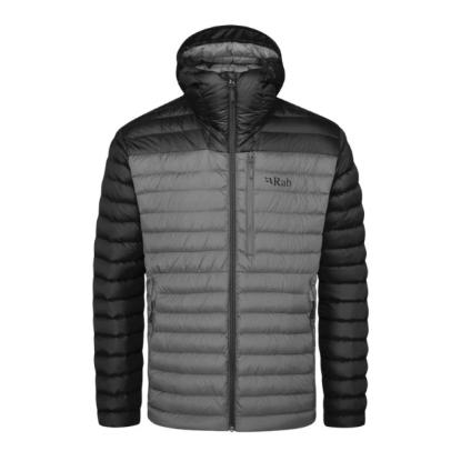 Prekės „Vyriška pūkinė striukė Rab Microlight Alpine Jacket - Juoda/grafito (black/graphene),, XXL“ paveikslėlis