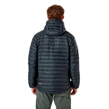 Prekės „Vyriška pūkinė striukė Rab Microlight Alpine Jacket - Juoda/grafito (black/graphene),, XXL“ paveikslėlis