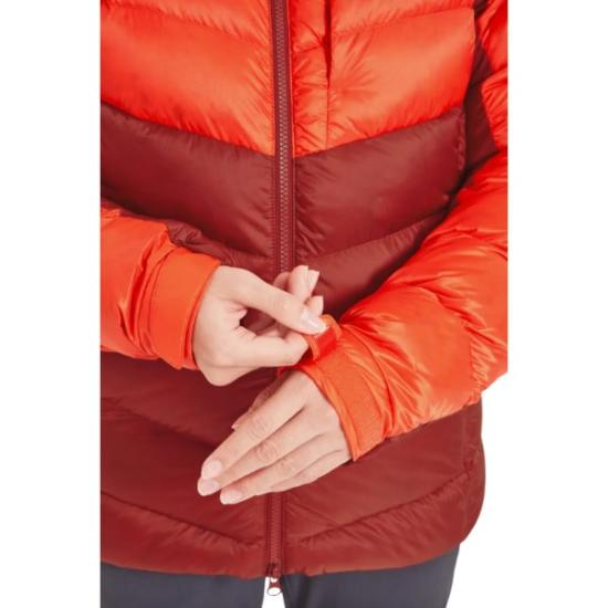 Prekės „Moteriška pūkinė striukė Rab Glaceon Pro Jacket Wmns - Tamsiai pilka, XL“ paveikslėlis