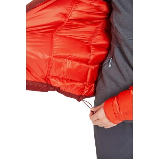 Prekės „Moteriška pūkinė striukė Rab Glaceon Pro Jacket Wmns - Tamsiai pilka, XL“ paveikslėlis