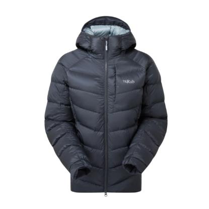 Prekės „Moteriška pūkinė striukė Rab Glaceon Pro Jacket Wmns - Tamsiai pilka, XXL“ paveikslėlis