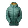 Prekės „Moteriška pūkinė striukė Rab Glaceon Pro Jacket Wmns - Eukalipto, XS“ paveikslėlis