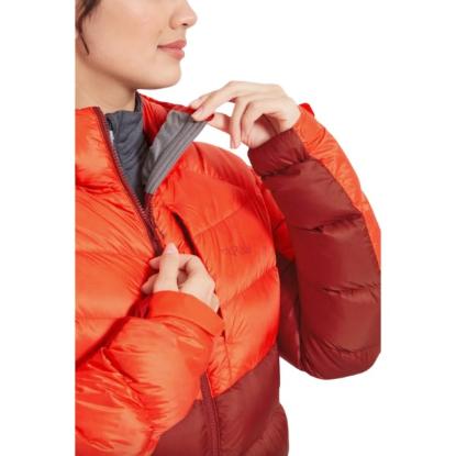 Prekės „Moteriška pūkinė striukė Rab Glaceon Pro Jacket Wmns - Eukalipto, XL“ paveikslėlis
