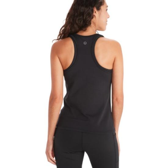 Prekės „Moteriški marškinėliai Marmot Wm's Leda Racer Tank - Juoda, L“ paveikslėlis