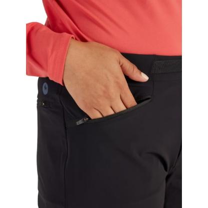 Prekės „Moteriškos kelnės Marmot Wm's Mountain Active Pant Black - Juoda, M“ paveikslėlis