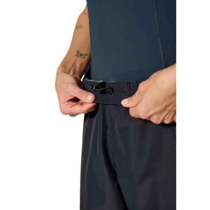 Prekės „Moteriškos kelnės Rab Downpour Pants Wmns Short Leg - Juoda, XS“ paveikslėlis