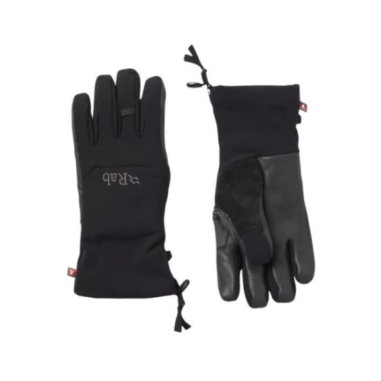 Prekės „Moteriškos pirštinės Rab Baltoro Gloves Wmns - Juoda, M“ paveikslėlis
