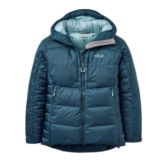 Prekės „Moteriška pūkinė striukė Rab Positron Pro Hoody Wmns - Tamsiai mėlyna, L“ paveikslėlis