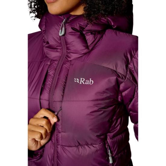Prekės „Moteriška pūkinė striukė Rab Positron Pro Hoody Wmns - Tamsiai mėlyna, L“ paveikslėlis