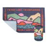 Prekės „Kelioninė antklodė Lifeventure Fleece Lined Blanket - Žydra“ paveikslėlis