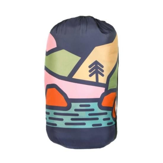 Prekės „Kelioninė antklodė Lifeventure Fleece Lined Blanket - Žydra“ paveikslėlis