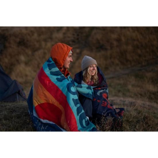Prekės „Kelioninė antklodė Lifeventure Fleece Lined Blanket - Žydra“ paveikslėlis