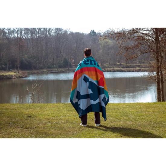 Prekės „Kelioninė antklodė Lifeventure Fleece Lined Blanket - Žydra“ paveikslėlis