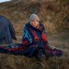 Prekės „Kelioninė antklodė Lifeventure Fleece Lined Blanket - Žydra“ paveikslėlis