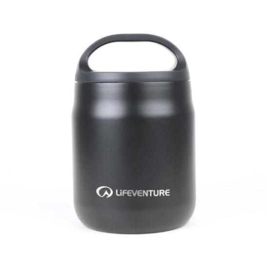 Prekės „Maisto termosas Lifeventure 600ml Food Flask - Juoda“ paveikslėlis