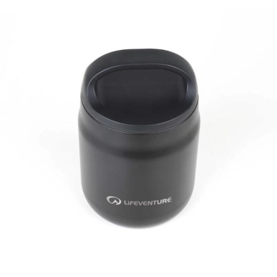 Prekės „Maisto termosas Lifeventure 600ml Food Flask - Juoda“ paveikslėlis