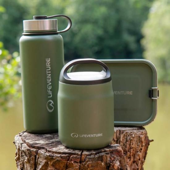 Prekės „Maisto termosas Lifeventure 600ml Food Flask - Žalia“ paveikslėlis